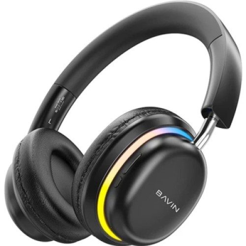 Наушники BAVIN BH-53 Hi-Res RGB LIGHT Black (HB-BH-53 BK)
