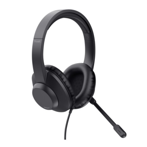 Наушники Trust Ayda Max USB Black (25461)
