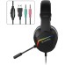 Наушники ColorWay Bloodwave LED Black (CW-HPG01BK)