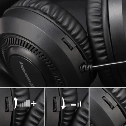 Наушники ColorWay GlowCore RGB Black (CW-HPG02BK)