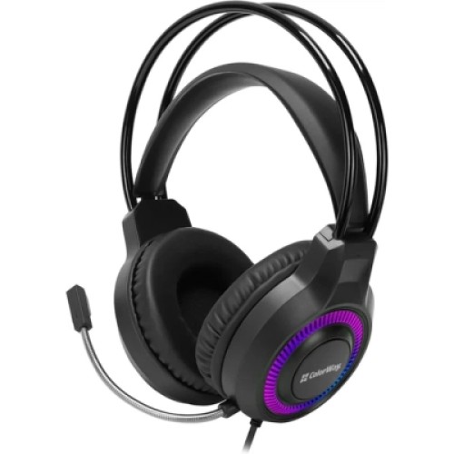 Наушники ColorWay GlowCore RGB Black (CW-HPG02BK)