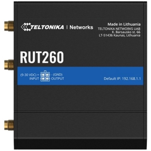 Маршрутизатор Teltonika RUT260 Маршрутизатор Teltonika RUT260
