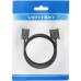 Кабель мультимедийный DVI M to VGA M 1.5m 24+1pin black Vention (EABBG)