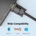 Кабель мультимедийный DVI M to VGA M 1.5m 24+1pin black Vention (EABBG)