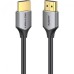 Кабель мультимедийный HDMI M to HDMI M 1.0m V2.0 4K60Hz PVC gray Vention (ALEHF)