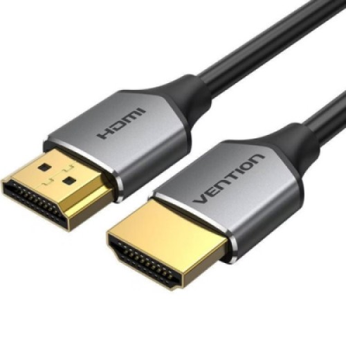 Кабель мультимедийный HDMI M to HDMI M 1.0m V2.0 4K60Hz PVC gray Vention (ALEHF)
