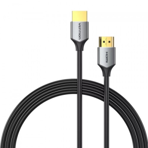 Кабель мультимедийный HDMI M to HDMI M 1.0m V2.0 4K60Hz PVC gray Vention (ALEHF)
