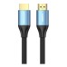 Кабель мультимедийный HDMI M to HDMI M 1.5m V2.0 4K60Hz aluminum alloy blue Vention (ALHSG)