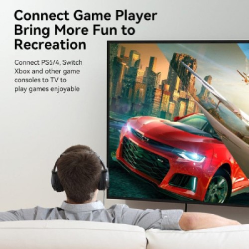 Кабель мультимедийный HDMI M to HDMI M 10.0m V2.0 4K60Hz PVC black Vention (ALIBL)