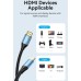 Кабель мультимедийный HDMI M to HDMI M 12.0m V1.4 4K60Hz PVC aluminum alloy blue Vention (ALHSM)