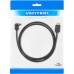 Кабель мультимедийный HDMI M to HDMI M 2.0m V2.0 4K60Hz 90° corner PVC black Vention (AAQBH)