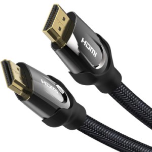 Кабель мультимедійний HDMI M to HDMI M 3.0m V2.0 4K60Hz braided zinc alloy black Vention (VAA-B05-B300)