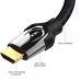 Кабель мультимедийный HDMI M to HDMI M 3.0m V2.0 4K60Hz braided zinc alloy black Vention (VAA-B05-B300)
