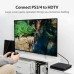 Кабель мультимедийный HDMI M to HDMI M 3.0m V2.0 4K60Hz braided zinc alloy black Vention (VAA-B05-B300)