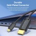Кабель мультимедийный HDMI M to HDMI micro M 2.0m V2.0 4K60Hz 18Gbps black Vention (AGIBH)