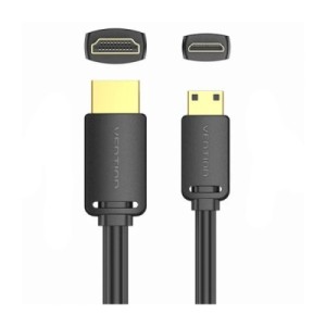 Кабель мультимедійний HDMI M to HDMI mini M 2.0m V2.0 4K60Hz 18Gbps HDR Dolby Vention (AGHBH)
