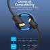 Кабель мультимедийный HDMI M to HDMI mini M 2.0m V2.0 4K60Hz 18Gbps HDR Dolby Vention (AGHBH)