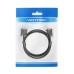 Кабель мультимедийный VGA M to VGA M 1.0m ferrite black Vention (DAEBF)