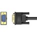 Кабель мультимедийный VGA M to VGA M 25.0m ferrite black Vention (DAEBS)