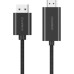 Кабель мультимедийный DisplayPort M to HDMI M 2.0m 4K60Hz Choetech (XDH01-BK)