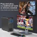 Кабель мультимедийный DisplayPort M to HDMI M 2.0m 4K60Hz Choetech (XDH01-BK)