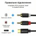 Кабель мультимедийный USB-C M to 2xRCA M 1.5m black Vention (BGDBG)
