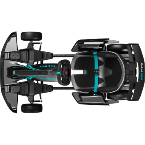 Электроскутер Segway Карт Ninebot GoKart PRO 2, сіро-блакитний (AA.04.04.01.0004)