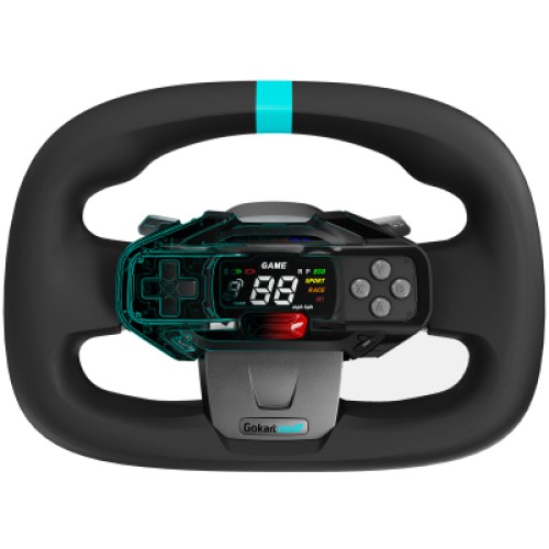 Электроскутер Segway Карт Ninebot GoKart PRO 2, сіро-блакитний (AA.04.04.01.0004)