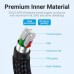 Дата кабель USB 2.0 AM to USB-C 1.5m 66W 180° U-Shaped aluminum alloy Vention (COHHG)