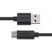 Дата кабель USB 2.0 AM to USB-C 3.0m 18W PVC black Choetech (AC0004-BK)