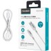 Дата кабель USB 2.0 AM to Lightning 1.0m 2.4A white Choetech (XAL-0003-WH-V2)