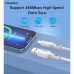 Дата кабель USB 2.0 AM to Lightning 1.0m 2.4A white Choetech (XAL-0003-WH-V2)