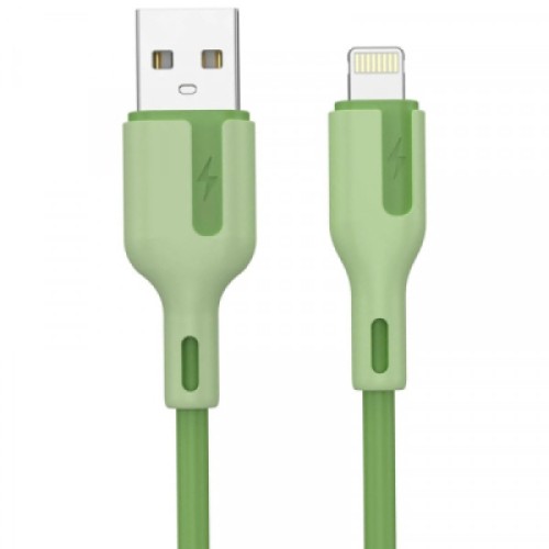Дата кабель USB 2.0 AM to Lightning 1.0m 2.4A green Choetech (XAL-0003-GN-V2)