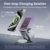 Зарядное устройство Vention Magnetic Wireless Charger 15W 3-in-1 gray (FGFH0)