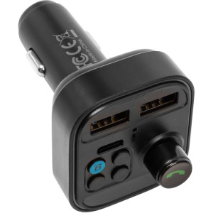 FM модулятор HiSmart T18 Black (BS330331)