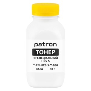 Тонер HP CLJ Pro 4203/4303/Canon 069/MF1333C, Special 30g, Yellow Patron (PN-HCS-S-Y-030)