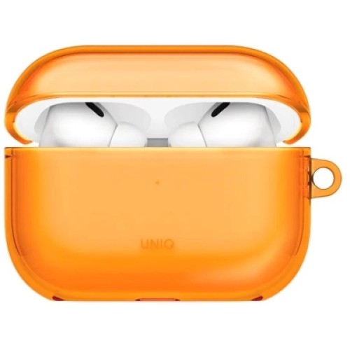 Чехол для наушников Uniq Glase для AirPods Pro 3 Orange (8886463697177) Чехол для наушников Uniq Glase для AirPods Pro 3 Orange (8886463697177)