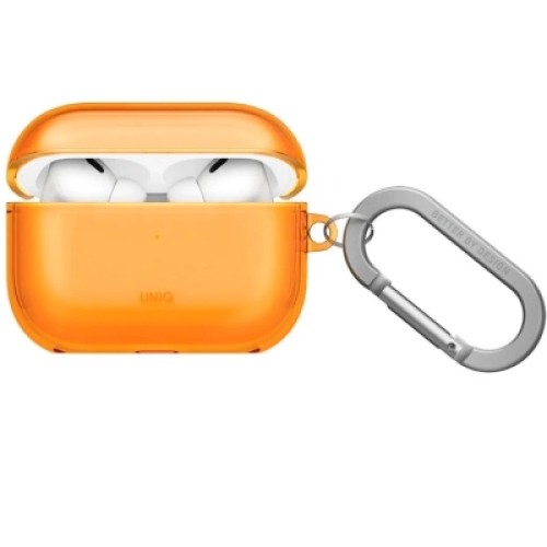 Чехол для наушников Uniq Glase для AirPods Pro 3 Orange (8886463697177) Чехол для наушников Uniq Glase для AirPods Pro 3 Orange (8886463697177)