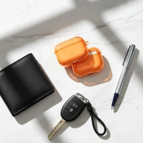Чехол для наушников Uniq Glase для AirPods Pro 3 Orange (8886463697177) Чехол для наушников Uniq Glase для AirPods Pro 3 Orange (8886463697177)