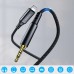 Кабель мультимедийный Lightning to 3.5mm M 2.0m Choetech (AUX009)