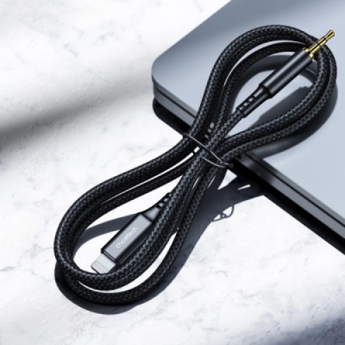 Кабель мультимедийный Lightning to 3.5mm M 2.0m Choetech (AUX009)
