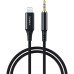 Кабель мультимедийный Lightning to 3.5mm M 2.0m Choetech (AUX009)