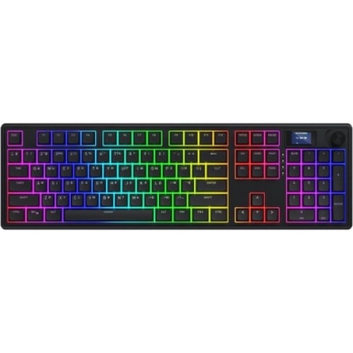 Клавиатура Hator Skyfall 100 PRO Aurum Vanila Silent RGB Wireless/Bluetooth/USB UA Black (HTK4101UA)