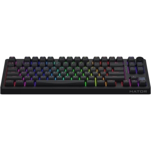 Клавиатура Hator Skyfall 80 PRO Aurum Vanila Silent RGB Wireless/Bluetooth/USB UA Black (HTK4181UA)