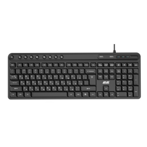 Клавиатура 2E KS1100 USB UA Black (2E-KS1100UB_UA)