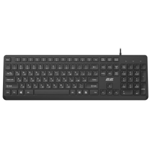 Клавиатура 2E KS405 USB UA Black (2E-KS405UBK_UA)
