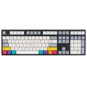 Клавіатура Varmilo APT108 CMYK C-TK Red Wireless White Led UA (A93A024D4A5A17A007)