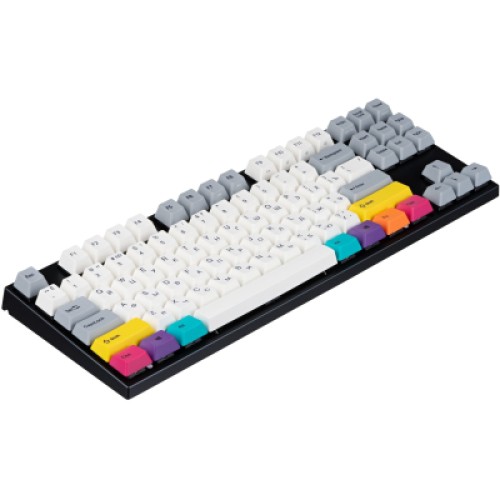 Клавиатура Varmilo APT87 CMYK C-TK Brown Wireless White Led UA (A92A024D3A5A17A007)