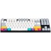 Клавиатура Varmilo APT87 CMYK C-TK Brown Wireless White Led UA (A92A024D3A5A17A007)