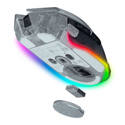 Мышка Razer Basilisk V3 Pro 35K Wireless/Bluetooth/USB Phantom White (RZ01-05240400-R3G1)